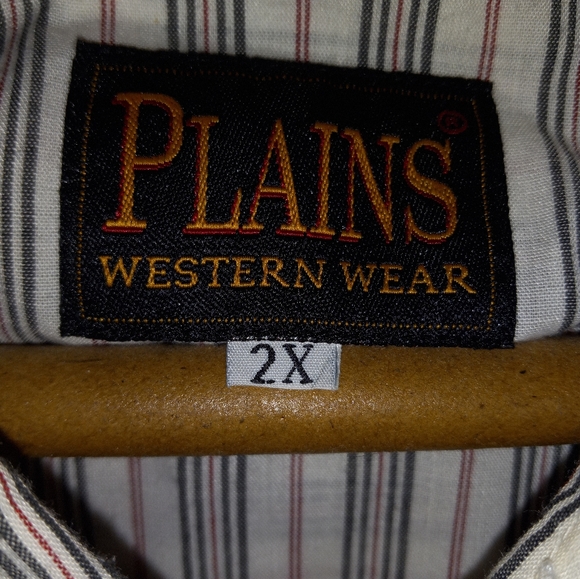 Plains Big Man Pearl Snap Short Sleeve Shirt - Picture 3 of 5